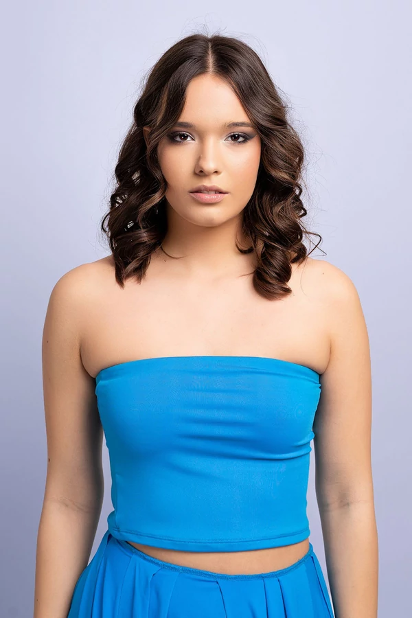 Infinity top, aqua