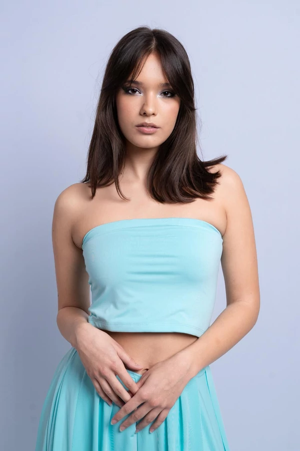 Infinity top, babakék