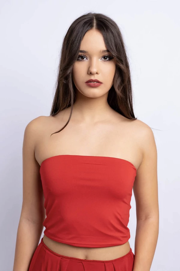 Infinity top, piros